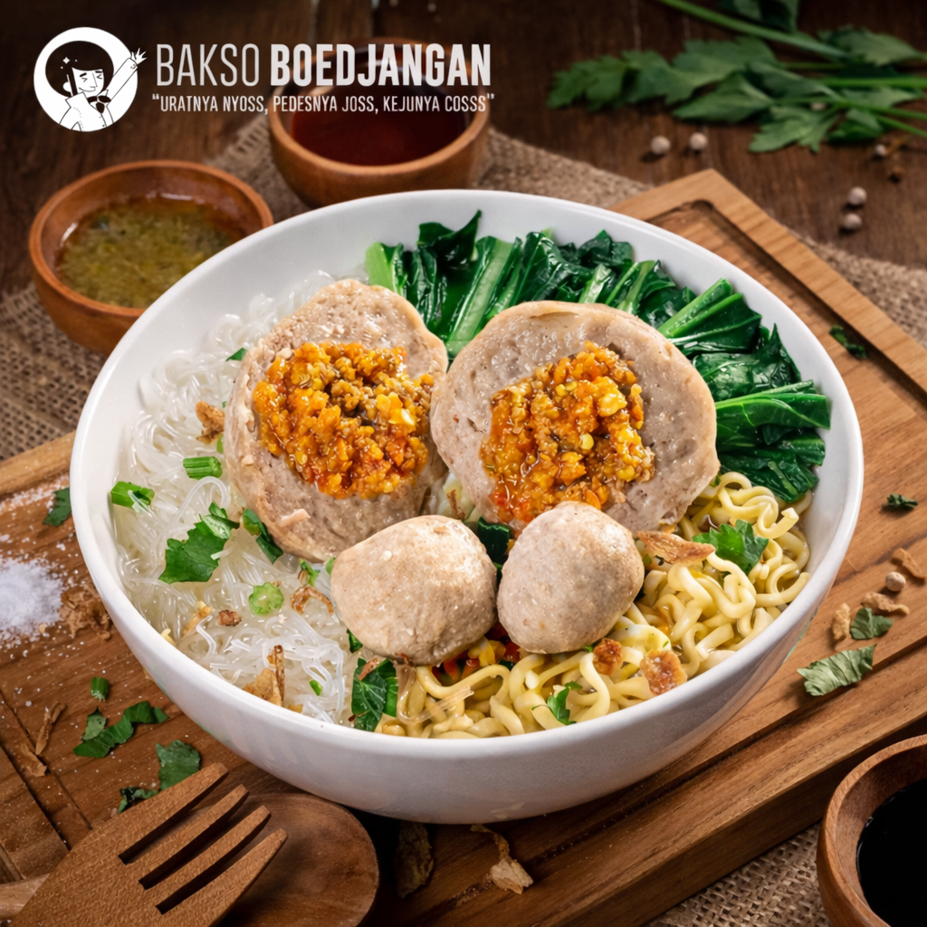 Paket Bakso Besar Pedas